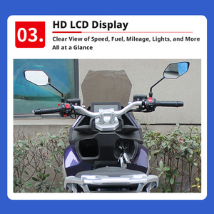 Big Displacement Gas Motorcycle 150cc 4-Stroke EFI Water Cooled Street Legal Motorbike EEC <strong>EPA</strong> DOT Factory Wholesale - Product Image 2