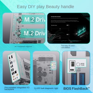 Nueva Placa Base TX B650M PLUS WIFI DDR5 AM5, Chipset AMD B650E, PCB Completamente Blanco, Inalámbrica, para Juegos, M.2 PCIe5.0 - Product Image 6