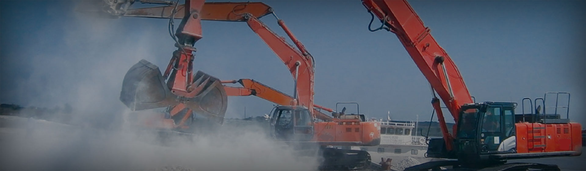 Q355B Excavator Hydraulic Clamshell Grab Bucket Cunstomized Colour