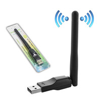 Tarjeta de Red Inalámbrica Mini USB RT8188 OEM en Existencia, Transmisor WiFi de 150M y Receptor 7601, Pequeño Dispositivo Externo para Computadora Portátil