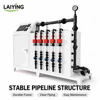 Sistema de Inyección de Fertilizantes con Pantalla Táctil para Flores, Sistema de Fertirrigación Automatizado de 8 Canales para Invernaderos y Viveros