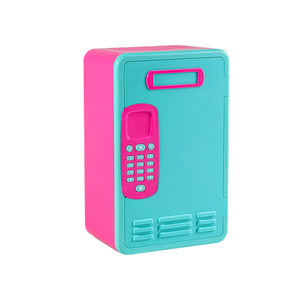 Hucha cuadrada de plástico personalizada con desbloqueo de contraseña, cajero automático cuadrado por sublimación, juguete y regalo para niños, alcancía a la venta - Product Image 6