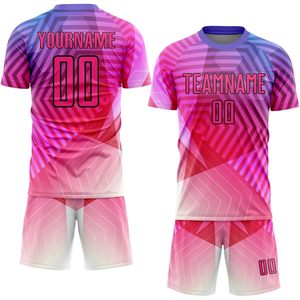 Conjunto de Camisetas de Fútbol Personalizadas Unisex para Adultos, Sublimadas, Transpirables, Cuello Redondo, Uniforme de Entrenamiento de Equipo, Nombre, Número y Logotipo Impresos - Product Image 1