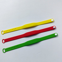 Bracelets RFID réutilisables réglables NFC 213 215 D43 D23 Bracelet extensible imprimé Paiements sans contact Portables