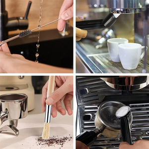 <span class=keywords><strong>Prix</strong></span> d'usine, machine à café expresso 5 pouces, tête de groupe, brosse de nettoyage en pp, ensemble d'outils de nettoyage pour le café - Product Image 5