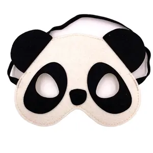 PoeticExist maschere animali del bosco per bambini e adulti all'ingrosso per giochi di imitazione bomboniera personaggio personalizzato feltro maschera Panda