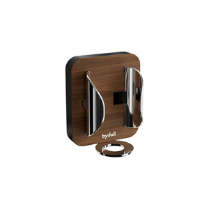 Half Island Good Electric Toothbrush Holder Wall Mounted Walnut Wood Color Gravity Sensor Toothpaste Storage Rack Bathroom Use - Product Image 5