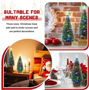 Mini <span class=keywords><strong>Albero</strong></span> <span class=keywords><strong>di</strong></span> <span class=keywords><strong>Natale</strong></span> Artificiale con Luci a <span class=keywords><strong>Stella</strong></span> <span class=keywords><strong>per</strong></span> Decorazioni Natalizie Domestiche, <span class=keywords><strong>Albero</strong></span> <span class=keywords><strong>di</strong></span> <span class=keywords><strong>Natale</strong></span> Luminoso, Luci LED - Product Image 4