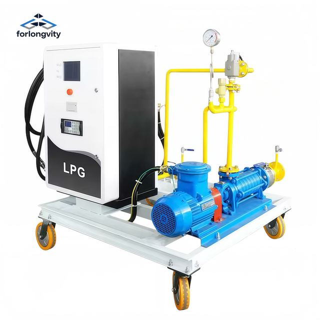 Forlongvity Reliable Propane 6/8 Stage Horizontal Multistage Centrifugal Booster Pump ISO 9001 Certified Max 2.5MPa Pressure