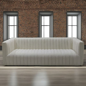 Villa meubles de maison salon <span class=keywords><strong>canapé</strong></span> mitoyen intérieur chambre 240cm canapés tissu blanc bande moderne canapés de luxe pour Loft - Product Image 6