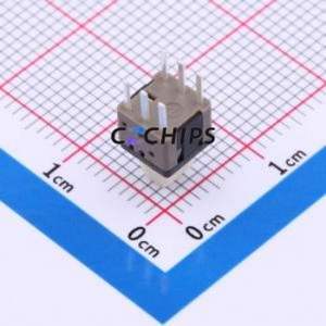 PS-5836DVA-6PL Push Button Switch Through hole Component (THT) Switch Self-Locking Rectangle Plunger 500mA 24V - Product Image 2