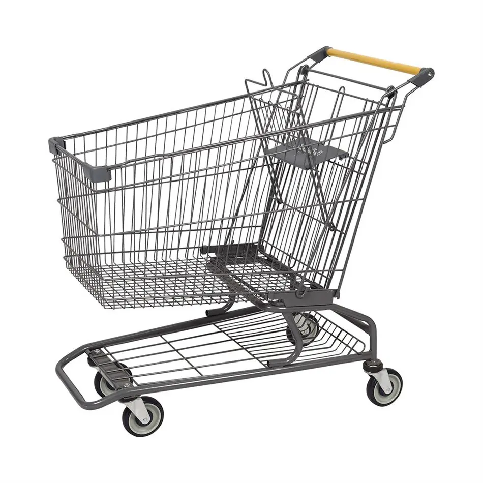 Individuelle Größe Hochleistungs-Supermarkt-Einkaufswagen 12 L Supermarkt-Trolley-Korb