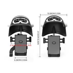 Support de téléphone de vélo réglable bon marché en gros d'usine pour guidon de vélo support de navigation de téléphone portable antichoc pour l'extérieur - Product Image 6