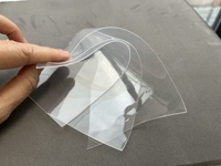 Film EVA souple transparent super clair de couleur personnalisée de 0.3mm pour film d'emballage, sac cosmétique, trousse à crayons