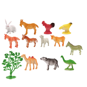 Juguete Educativo <span class=keywords><strong>de</strong></span> Colección, Modelo <span class=keywords><strong>de</strong></span> <span class=keywords><strong>Animales</strong></span> <span class=keywords><strong>de</strong></span> <span class=keywords><strong>Granja</strong></span> en Miniatura - Product Image 1