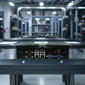 EGLOBAL I-ntel Core I3 8130U Mini Pc Industrial <span class=keywords><strong>16GB</strong></span> <span class=keywords><strong>DDR4</strong></span> <span class=keywords><strong>RAM</strong></span> 512 SSD 6COM GPIO HD-MI VGA Win11 Linux Mini Pc de escritorio sin ventilador - Product Image 1