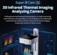 Caméra thermique infrarouge 3D QIANLI MEGA-IDEA Super IR Cam 2S pour la détection rapide des fuites de carte mère, outils de réparation de téléphones
