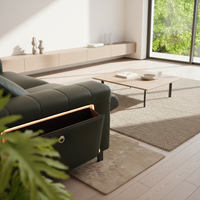 Ensemble de canapés électriques inclinables de luxe sur mesure, canapé d'angle moderne en cuir véritable avec chaise longue et appui-tête électriques