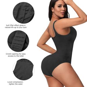 Body sin costuras para mujer, entrenador de cintura adelgazante, moldeador de realce de glúteos, corsé moldeador de cuerpo - Product Image 4