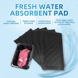 Food Absorbent Pads For Meat Packaging Absorbent Materials