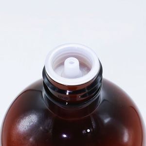 New 500ml PET Plastic Essential <b>Oil</b> <b>Bottle</b> Bamboo Wood Screw Lid Pure Dew Aromatherapy Liquid Orifice Reducer Pump Sprayer Seal - Product Image 2