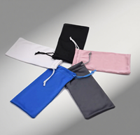 Eastsunshine Offre Spéciale Logo personnalisable Promotions en microfibre Pochette de rangement anti-poussière Conteneur de lunettes portable de haute qualité