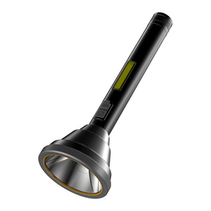 Lámpara Lateral COB de Aleación de Aluminio, Linterna con Fuente de Luz Láser de 5W, Alcance de Más de 500M, Recargable, Portátil para Uso en Exteriores y en el Hogar - Product Image 3