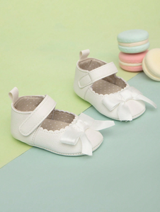 Chaussures de bébé fille en coton à semelle souple, nouveau design, pour mariage et fête, style princesse, pour les premiers pas - Product Image 4