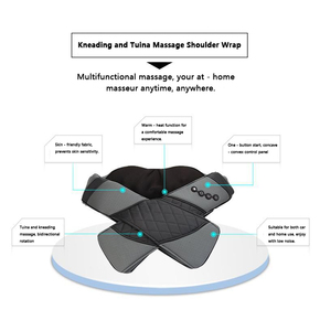 Neuankömmling <span class=keywords><strong>Shiatsu</strong></span> Gürtel <span class=keywords><strong>massage</strong></span> gerät Komfortables Hals-und Schulter schal produkt - Product Image 3
