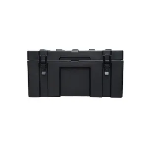 70L Large Hard Supply Durable LLDPE Worksite Storage Transport Tool Box