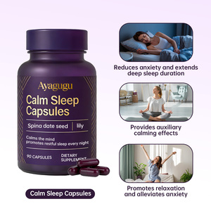 Cápsulas de L-Teanina de 100 mg, Fórmula OEM, Cápsulas de Melatonina para Favorecer el Sueño, para Marcas de Suplementos para la Salud - Product Image 4