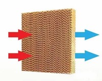 XINGMUYUAN Coussinets de refroidissement par évaporation en nid d'abeille en plastique pour rafraîchisseur d'air électrique, essentiels pour l'élevage de poulets, les serres et la volaille