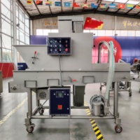 Machine à paner la viande commerciale automatique pour poulet, poisson, crevettes – Équipement de panification pour farine et pâte à œufs pour la production alimentaire industrielle