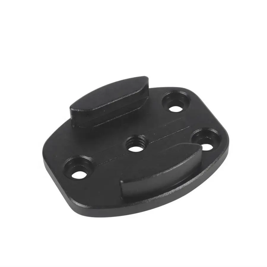 Sıcak satış CNC işleme siyah alüminyum kamera tripodu montaj adaptörü
