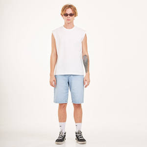 เสื้อกล้ามคอกลมแขนสั้นสำหรับผู้ชาย, เสื้อออกกำลังกายลำลองขนาดใหญ่พิเศษระบายอากาศได้ดีแห้งเร็วเนื้อผ้าคอตตอน100% ดีไซน์ผลิตจากประเทศไทย - Product Image 1