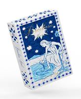 Jeu de tarot personnalisé en papier avec boîte rigide à couvercle et guide pour la divination, lecture, cadeau d'anniversaire, divertissement familial