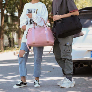 2026 Custom Logo High Quality Waterproof Men Women <b>Duffel</b> <b>Bag</b> with Shoe Compartment Travel <b>Bag</b> Gym <b>Bag</b> - Product Image 2
