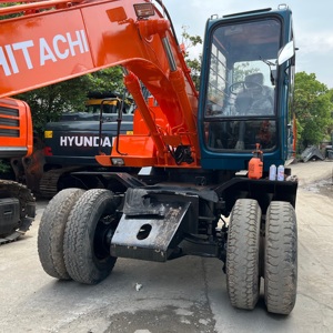 รถขุดล้อยางฮิตาชิ EX100WD ขายดี สภาพดี ราคาถูก ปี 2018 ใช้งาน 3000 ชั่วโมง บำรุงรักษาอย่างดี ผ่านการทดสอบครบถ้วน - Product Image 1