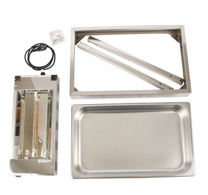 Commercial Stainless Steel Electric Chips Warmer French Fries Display Warmer for <b>Buffet</b> Kitchen Restaurant - Product Image 3