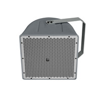 Altavoz YINBOEAR SF10 Impermeable de Aluminio T24N de 10 Pulgadas, Altavoz PA para Interiores/Exteriores, Sonido Envolvente, 800W de Potencia Máxima