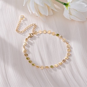 Stainless Steel <b>Bracelet</b> <b>Set</b> With Pearl And Geometric Leaf Design For Women - Product Image 4