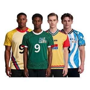Camisetas de Fútbol Estilo <span class=keywords><strong>España</strong></span> Temporada Global 2026, Ropa Deportiva de Tela Resistente, Secado Rápido y Transpirable para Todo el Mundo - Product Image 1