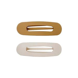 Presilhas de Cabelo Grandes Tipo Jacaré da BY Acessórios Coreanos para Mulheres Nova Moda 2024 Cor Sólida Garras de Cabelo Elegantes Estilo Flat Lay Down - Product Image 4