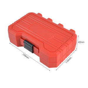 Spiral Flute Extractor Set 22Pc Titanium Plated HSS4341 For Damaged Screw Removal Repair Tools Imperial Inch <b>Red</b> <b>Box</b> - Product Image 2