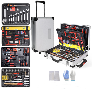 499Pcs Hoàn Chỉnh Điện Cờ Lê Xe Cơ Khí Cơ Khí Kim Loại Công Cụ Tủ Nhà Để Xe Hộp Công Cụ Thiết Lập Với Các Công Cụ - Product Image 3