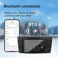 Untuk Mercedes-Benz E-Class W211 7" (2002-2008) Radio Mobil Android 15, Multimedia Android Auto & CarPlay Head Unit GPS BT DSP WiFi