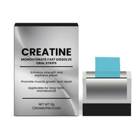VitaSpring Créatine Monohydrate en Bandes Orales à Dissolution Rapide, Complément Végétalien pour l'Énergie et le Soutien Immunitaire