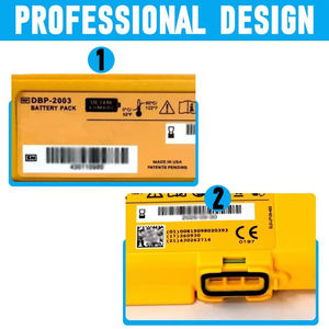 Jiazijia DBP-2003 リチウムイオン電池交換用バッテリー Defibtech View AED Pack EXP 9/30/2026 12V 2.8Ah用 - Product Image 3