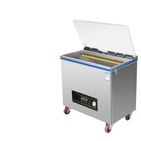 Mesin Vakum Hidrolik Otomatis DZ650 Single Deep Chamber untuk Pengemasan Makanan, Tekstil, Kimia & Komoditas
