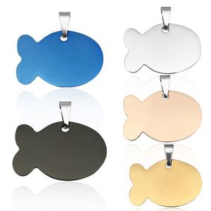 Pendentif scintillant personnalisé avec adresse gravée pour collier, plaque d'identification pour animaux de compagnie, étiquette d'identification pour chat et chien, avec logo personnalisé à prix abordable - Product Image 2